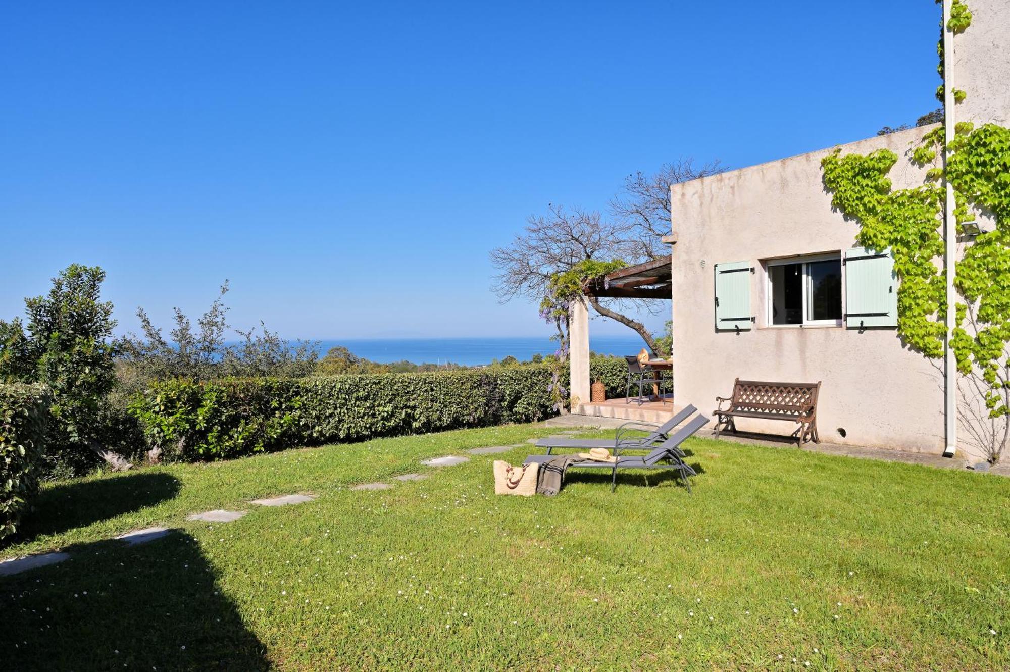 Domaine Punta Della Guardia Villa Vue Mer Dans Nature Protegee, Plage A 1,5 Km Cervione Bagian luar foto