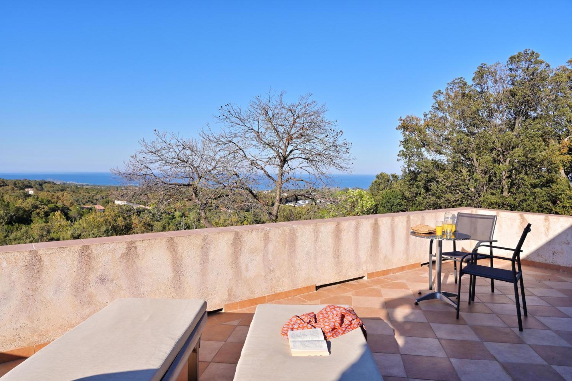 Domaine Punta Della Guardia Villa Vue Mer Dans Nature Protegee, Plage A 1,5 Km Cervione Bagian luar foto
